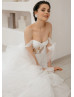 Sexy Off Shoulder Ivory Lace Tulle Wedding Dress Sexy Off Shoulder Ivory Lace Tulle Wedding Dress